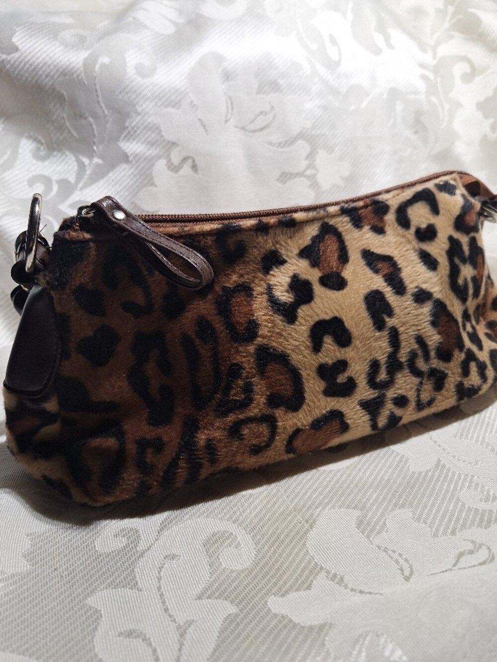 Vintage Leopard Print Purse Y2K